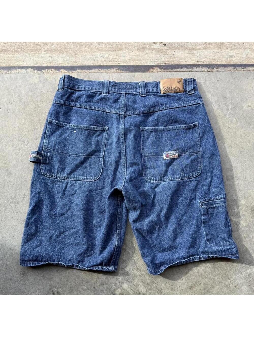 Y2K Dyse One Authentic blue carpenter jorts size 36 waist skate style